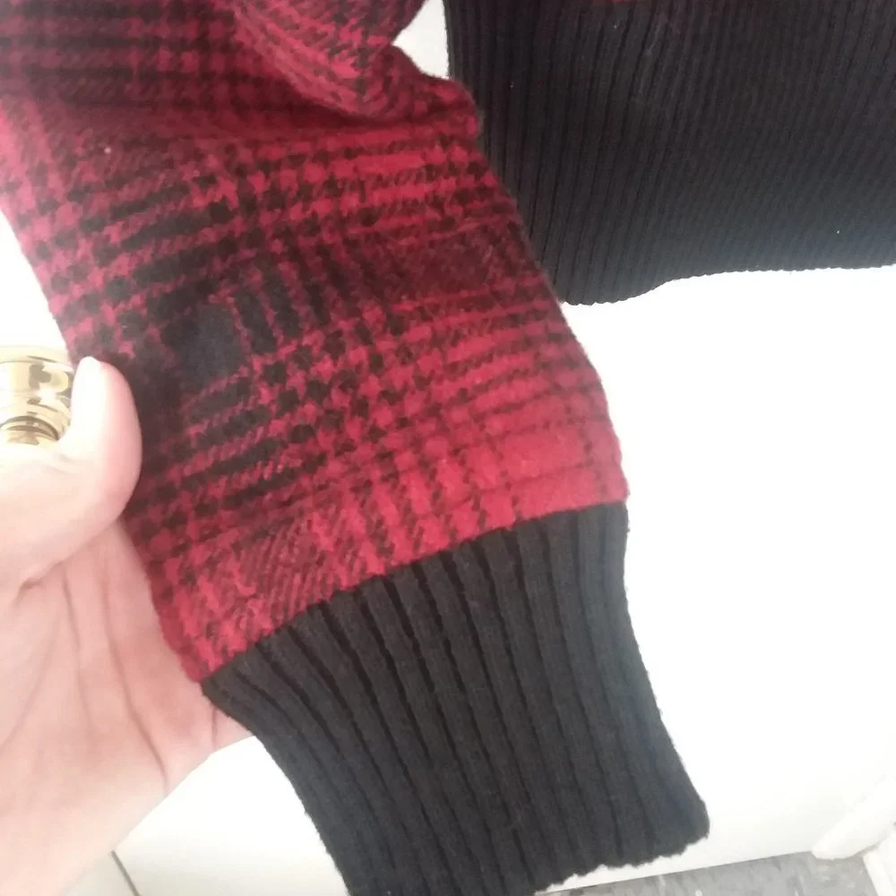 Buffalo David Bitten Red & Black Plaid Jacket
